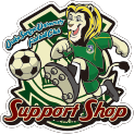 サポートショップのステッカー
